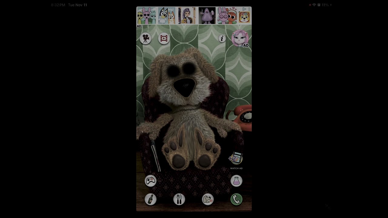 Talking Ben failure glitch