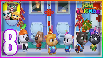 My Talking Tom Friends - Gameplay Walkthrough - Part 8 (iOS, Android).