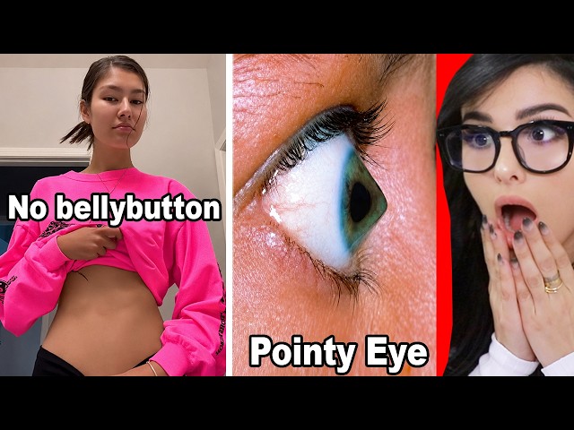 People With Unique Features On TikTok - YouTube