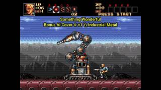 [bonus] Contra: Hard Corps - Something Wonderful [AI Cover 4: v1] \\ Industrial Metal