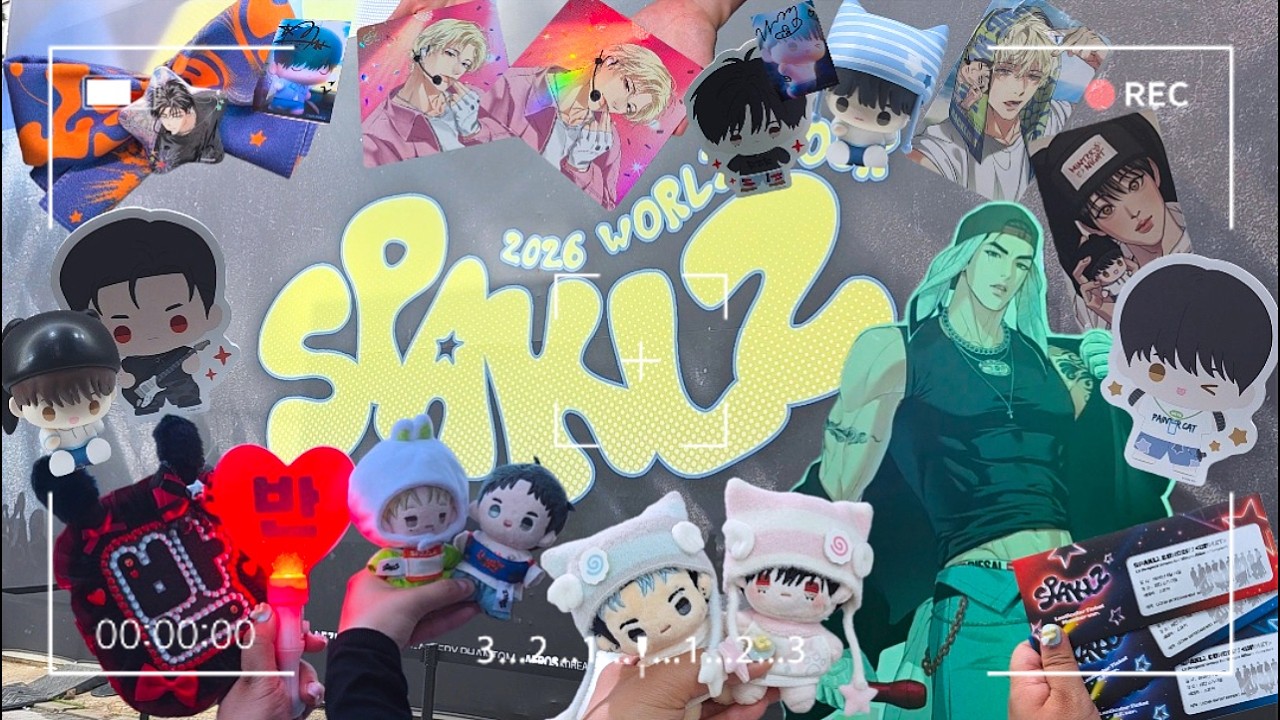 ✨️ Lezhin SPAKLZ POPUP ☄️ Korean BL webtoons VLOG - YouTube