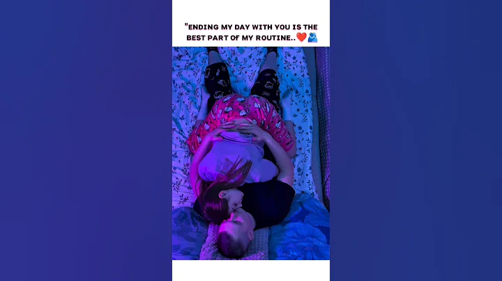 Spending the Whole Night Cuddling 💤❤️|Relationship Vibes#CoupleGoals #CuddleNight #love DAY (96/365)