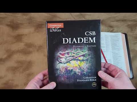 Cambridge CSB Diadem Bible Review