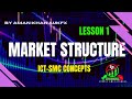 simple market structure lesson 1 - ict concepts - smc - smart money concepts by aukfx