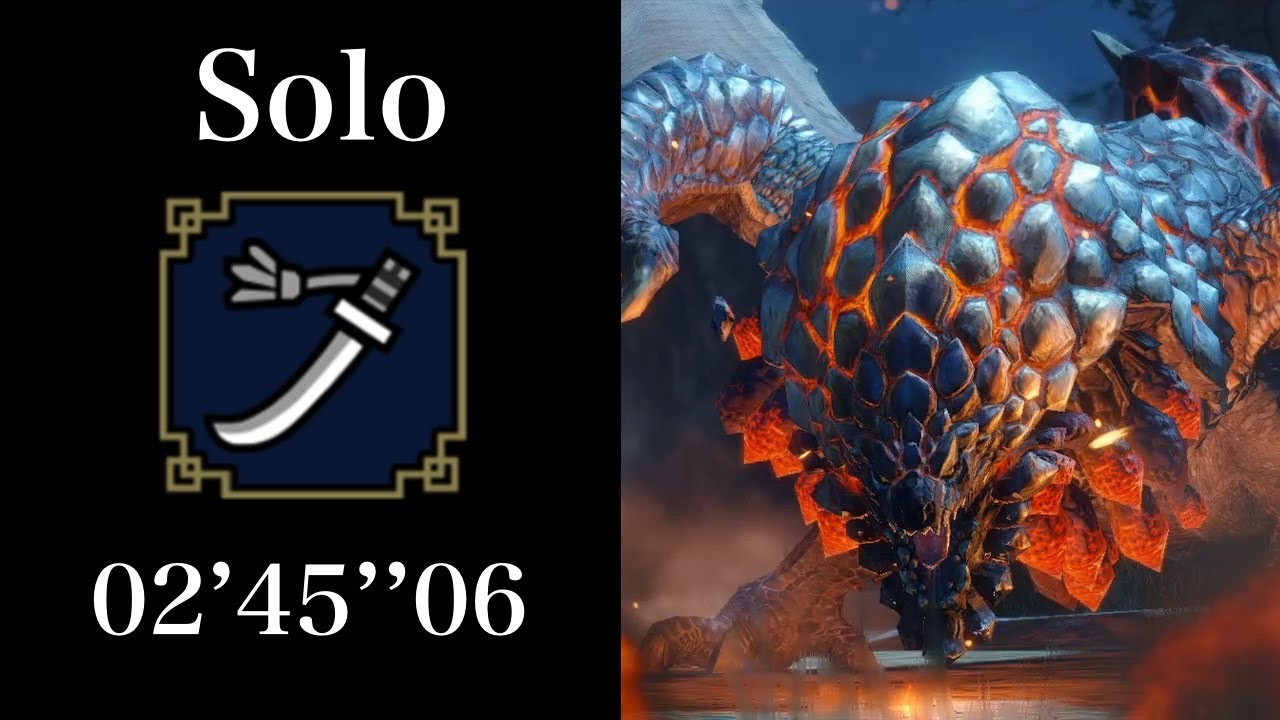 Mhrise バゼルギウス 太刀 ソロ 02 45 06 爆鱗竜 再び飛来す Bazelgeuse Longsword Solo Youtube
