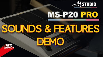 M Studio MS-P20 PRO OCTOPAD | Sounds & Features Demo | पूरी खबर और विवरण | by Bhavik Gajjar