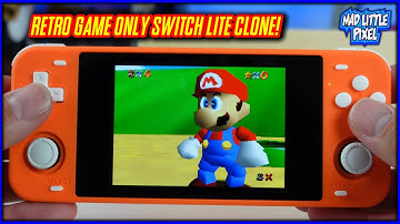 A Nintendo Switch Lite Clone That Only Plays Retro Games! RGB10 MAX Review!