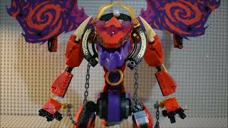 Lego Ninjago Dragons Rising Season 3 Part 1 ThunderFang Dragon Of Chaos Review 71832
