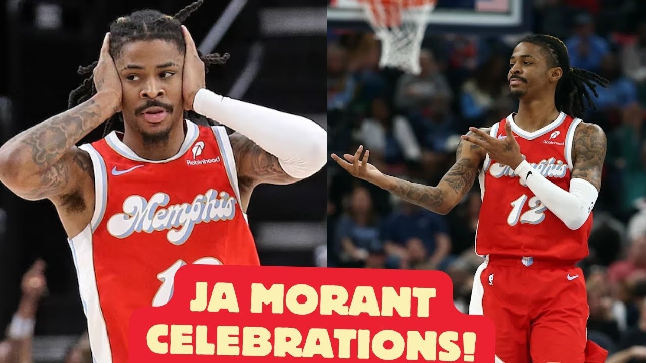 Джа Морант в образе Джа Уика: моменты празднования!