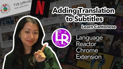 Language Reactor Chrome Extension Tutorial