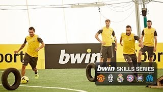 Tévez shows off skills in Juventus obstacle course challenge