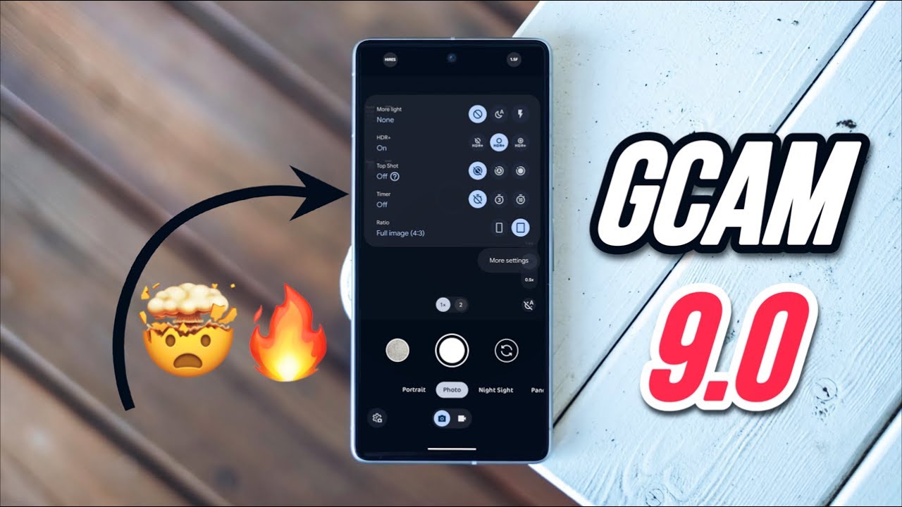 Finally GCAM 9.0 is here - New UI introduced | Install on Any Android ...