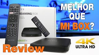 ELSYS STREAMING BOX 4K  - MELHOR que a MI BOX?