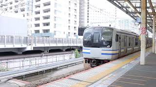 JR東日本E217系Part1 武蔵小杉駅発車