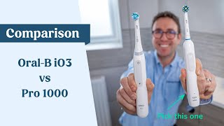 OralB Pro 1000 vs iO Series 3 (iO3)