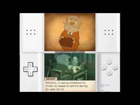 Professor Layton and the Diabolical Box for NDS Walkthrough