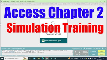 Access Chapter 2: Simulation Training | Access Simulation Exam | @PearsonSolution
