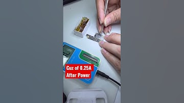 Tech damaged #short #microsoldering #iphone #repair #apple #datarecovery