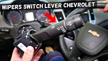 WINDSHIELD WIPERS SWITCH LEVER REPLACEMENT REMOVAL CHEVROLET CRUZE SONIC EQUINOX MALIBU TRAX CAMARO