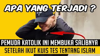 Ada apa? - Seorang Pemuda Katolik Membuka Kalung Salibnya Setelah Ikut Kuis Tentang Islam