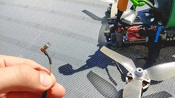 Broken MMCX connector (AKK Race Ranger VTX)