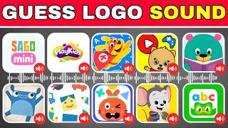 Guess The Educational Kids App Logo Sound Sago Mini, Endless Alphabet, Playkids Quiz 2026