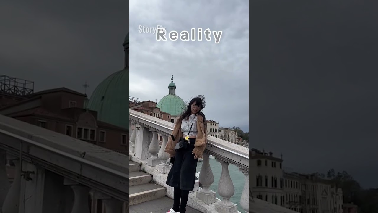 Expectation vs Reality In Venice ❤️