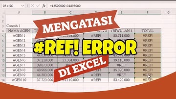 Masalah Kesalahan Referensi di Excel, Bagaimana Mengatasinya