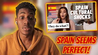 10 SPAIN CULTURE SHOCKS | AMERICAN IN SPAIN || FOREIGN REACTS