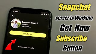 How to Get Snapchat Public Profile (Get Subscribe Button) 🔥🔥