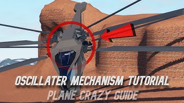 Oscillating / Flapping Mechanism for an Ornithopter | PLANE CRAZY TUTORIAL