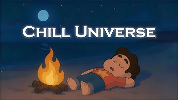 Steven Universe Ambience for Sleep & Relaxation | Ocean Waves + Fire Sounds + Intro Remix