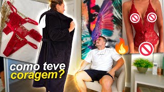 ENLOUQUECI MEU MARIDO com um DESFILE DE LINGERIES SENSUAIS da Shein | SEMANA LOVE #5