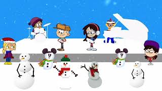 Jc & His Friends At A Snowmen Dance Party