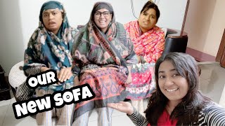 আমাদের নতুন সোফা 🤪🤣/ New Funny Video/ Thoughts of Shams