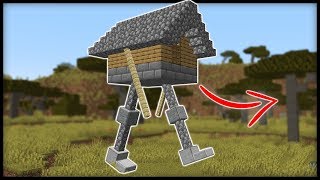 I made a Walking Transformer House in Minecraft 1.14