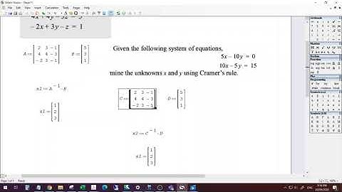 System of Equation SMATH 2