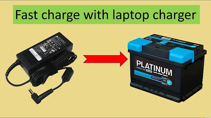 Turn your laptop adapter to a car or motorcycle battery charger