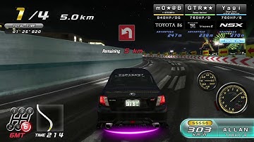 [WMMT6] Online Ghost Battle (#039) | 4-Way Stamp Return [#033] | WRX STi [GVB] ~Unedited