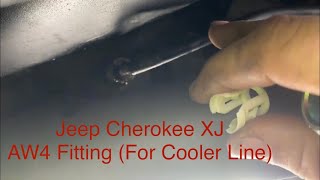 Jeep Cherokee XJ AW4 Fitting (for cooler line)