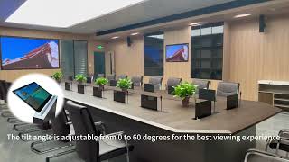 LYLN Motorized Retractable Monitor Integrated With Quality Conference System
