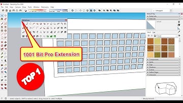 SketchUp - Best Extension 1001 Bit Pro