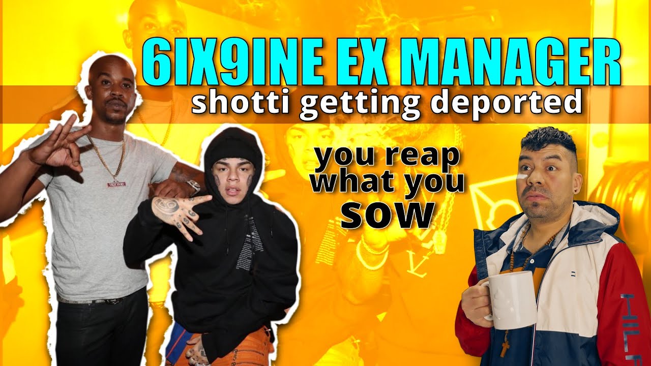 6IX9INE EX MANAGER (shotti getting deported) video reaction 