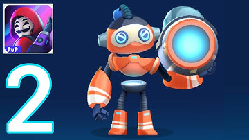 Heroes Strike - Modern Moba & Battle Royale - Gameplay Walkthrough Part 2 - Destroid (Android, iOS)