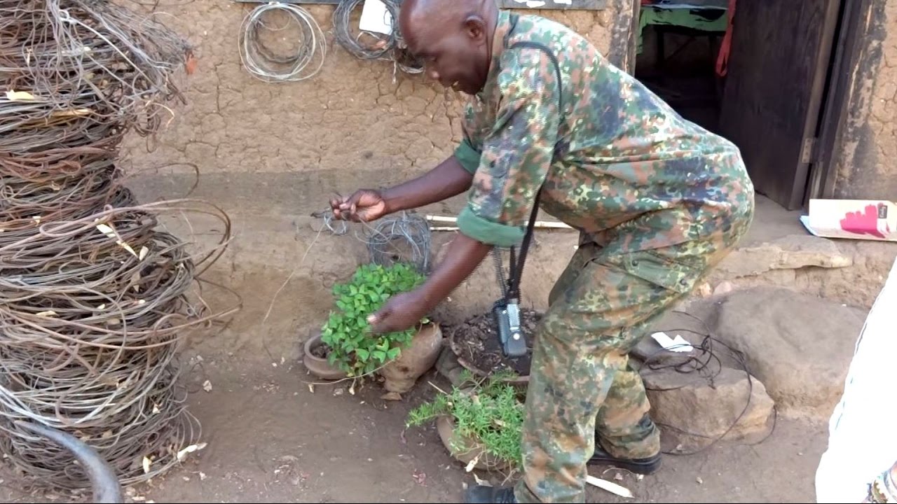 Snared! Wildlife ranger Connex demonstrates the cruelty of poaching with snares