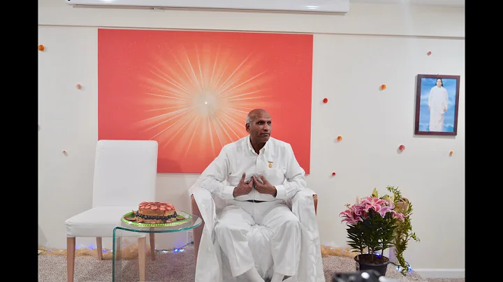 Br. Ram Prakash Singhal at Brahma Kumaris Meditati...