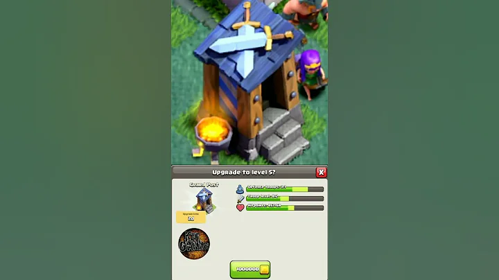 Guard Post Level 1 To Max Level 😎‼️ With Information ‼️ Clash Of Clans #COC #shortscoc #shorts