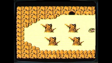 Atari 7800 Adventure Zelda Overworld Map Demo 20141231