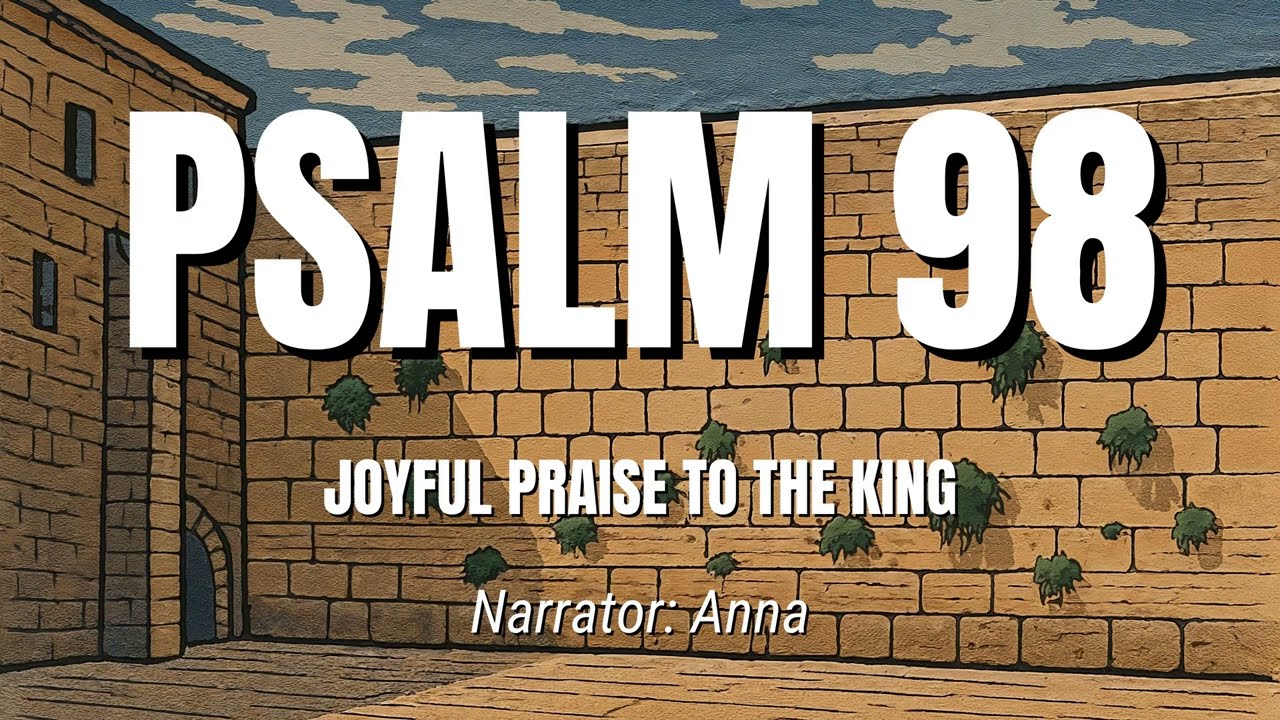 Psalm 98 | Joyful Praise to the King | Sing a New Song! 🎶👑