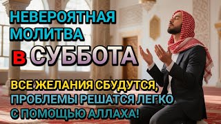 НЕВЕРОЯТНАЯ МОЛИТВА во СУББОТА в РАБИ АЛЬ АХИР! ВСЕ ЖЕЛАНИЯ СБУДУТСЯ И ПРОБЛЕМЫ ИСЧЕЗНУТ!